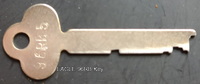 96RB5 Eagle Lock FLAT STEEL Key Replacement VINTAGE